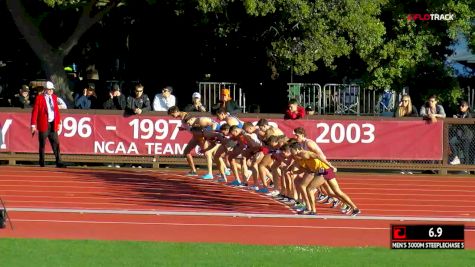 Men's 3k Steeplechase, Heat 3