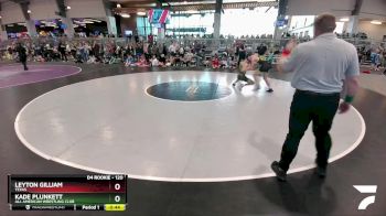 120 lbs Quarterfinal - Leyton Gilliam, Texas vs Kade Plunkett, All American Wrestling Club