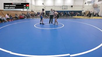 136 lbs Cons. Round 4 - Bret Laptalo, Christopher vs Gavin Vasquez, Monte Vista Christian