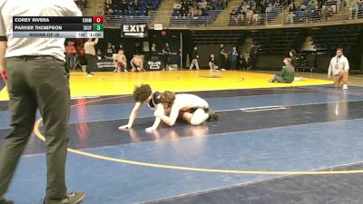 130 lbs Round Of 32 - Corey Rivera, Chambersburg vs Parker Thompson, Southmoreland