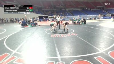 4A Boys 157 lbs Cons. Round 3 - Tugg McQuinn, Pendleton Boys vs Lucas Robertson, Tillamook Boys