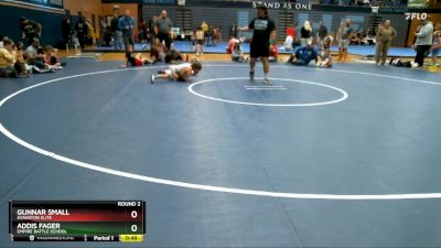 60-70 lbs Round 2 - Gunnar Small, Evanston Elite vs Addis Fager, Empire Battle School