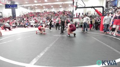 117 lbs Quarterfinal - Elizabeth Parr, Blackwell Wrestling Club vs Rhyan Jones, Gameface Acadamy