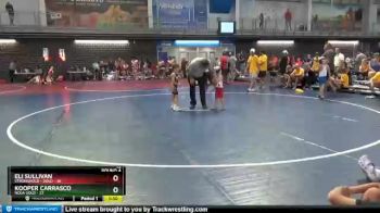 45 lbs Round 4 (8 Team) - Kooper Carrasco, NOLA Gold vs Eli Sullivan, Stronghold - Gold