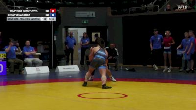 79 kg (non-olympic) Cons. Round 2 - Dilpreet Randhawa, Burnaby MTN WC vs Cruz Velasquez, Burnaby MTN WC