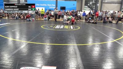 167 lbs Quarterfinal - Alex Coppolo, Bellefonte vs Cameron Ashby, Hagerstown