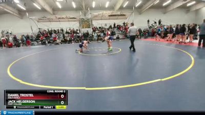 132 lbs Cons. Round 2 - Daniel Trostel, Holy Family vs Jack Helgerson, Fort Collins