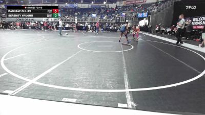 143.8-156.7 lbs Consi Of 8 #2 - Dani Rae Gullet, Festus High School vs Serenity Vaughn, Southmoore Sabercats