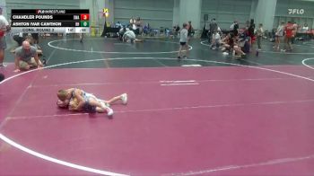45 lbs Cons. Round 3 - Chandler Pounds, SLATE WRESTLING ACADEMY vs Ashton Ivar Cawthon, Unattached