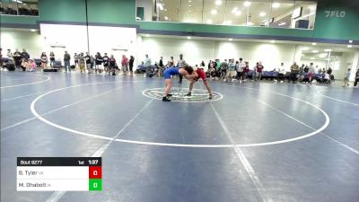 157 lbs Consi Of 16 #1 - Billy Tyler, VA vs Maximus Dhabolt, IA