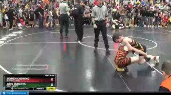 74 lbs Quarterfinal - Jayden Chewing, Northeastern vs Jude Roberts, West Liberty