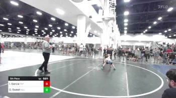 66 lbs 5th Place - Ivan Garcia, Top Rank vs Dillon Sweat, Kalispell WC