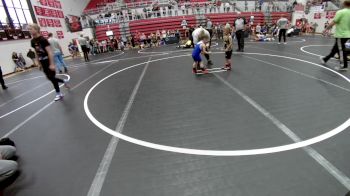 40 lbs Semifinal - Ryder Hall, Tecumseh Takedown Club vs Link Hughes, Little Axe Takedown Club