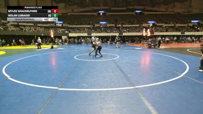 3-5 84 Quarterfinal - Nolan Lumagui, Bull Island Grappling vs Myles Shackelford, Guerrilla Wrestling (GWA)
