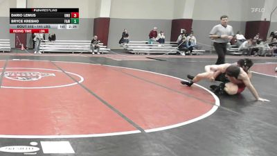 141 lbs 3rd Place - Dario Lemus, Maryland vs Bryce Kresho, Franklin & Marshall