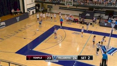 Replay: Temple vs Villanova | Sep 20 @ 4 PM