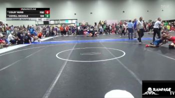 138 lbs Champ. Round 1 - Covell Nichols, Team Of Hard Knox vs Colby Nuss, Plainville Kids Wrestling Club