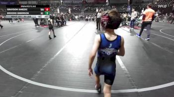 45 lbs Consi Of 8 #2 - Francis Coppola, Howell vs Wyatt Gant, Upper Township