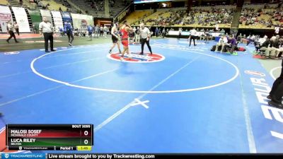 190 Class 3 lbs Champ. Round 1 - Luca Riley, Belton vs Malosi Sosef, McDonald County