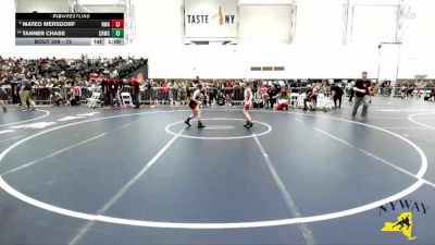 75 lbs Champ. Round 2 - Tanner Chase, Canastota Raider Wrestling Club vs Mateo Mersdorf, NWAA