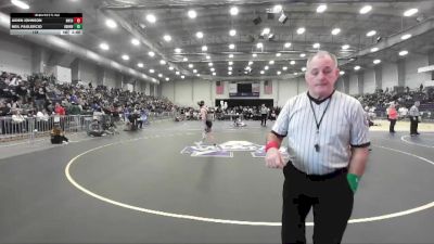 150 lbs Champ. Round 1 - Aaron Butikofer, Cedar Rapids Washington vs Lane Kieffer, Dubuque Hempstead