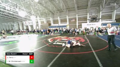 120 lbs Cons. Round 2 - Wyatt Christensen, Syracuse vs Jeremiah Terry, Capital