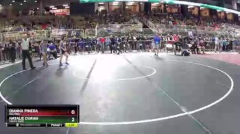105 lbs Champ. Round 1 - Natalie Duran, South Dade vs Dianna Pineda, Deltona