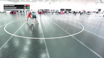 215-285 lbs 3rd Place Match - Drew Munson, Iowa vs Mason Edwards, Byron High School Wrestling