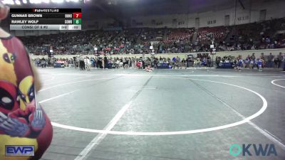 55 lbs Consi Of 8 #2 - Elliott Watson, Comanche Takedown Club vs Gabriel Ortega, CacheWrestlingClub