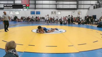 138 lbs Round 5 (6 Team) - Rel Wilson, MIDLOTHIAN MINERS WRESTLING CLUB vs Bran Dilley, GREAT NECK WRESTLING CLUB GREEN