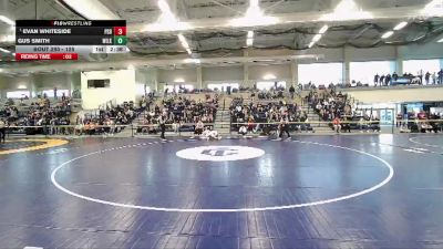 125 lbs Cons. Semi - Gus Smith, Wilkes vs Evan Whiteside, Penn State Behrend