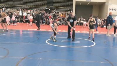 89 lbs Quarterfinal - William Kershisnik, Triumph Blue ESE vs Silas Sekula, Revival Oange
