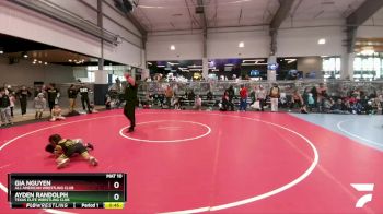 55 lbs Semifinal - Gia Nguyen, All American Wrestling Club vs Ayden Randolph, Texas Elite Wrestling Club