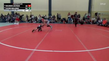 85 lbs Cons. Round 4 - Solomon Aultman, Grand Rapids Grapplers vs Colten Mellgren, Pursuit Wrestling Minnesota