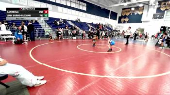 60-65 lbs Round 3 - Liam Burns-Guzman, Pounders Wrestling Club vs J Arreola, Wrightwood Wrestling Club