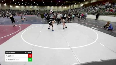 88 lbs Consolation - Kaidan Bell, Institute Of Combat vs Samuel Waldman, MatTime