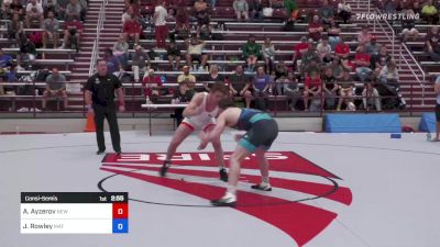 79 kg Consolation - Aaron Ayzerov, New York City RTC vs James Rowley, Mat Sense Wrestling