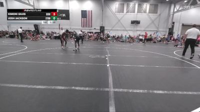 144 lbs Round 2 (6 Team) - Kimoni Giles, South Side WC Black vs Josh Jackson, Xtreme Team