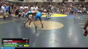 138 lbs Quarterfinal - Dario Lemus, Clovis HS vs Otto Cate-cribari, Cimarron Memorial High School