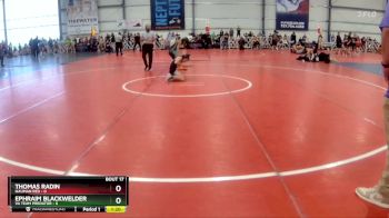 76 lbs Rd# 8- 12:30pm Saturday Final Pool - Thomas Radin, Nauman Red vs Ephraim Blackwelder, VA Team Predator