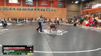 149 lbs Champ. Round 2 - Brian Dryer, Rio Hondo vs Gurracha Tuvshinjargal, Cerritos