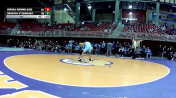 144 lbs Round 2 (4 Team) - Jordan Marmolejos, Crismon High School vs Grayson Steinmeyer, Seward