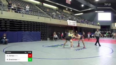 220 lbs Consi Of 8 #2 - Clifford Dirkes, Ocean City, NJ vs Alex Brackman, Pittsburgh, PA