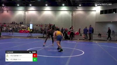 133 lbs C Of 8 #2 - Sean Carter, Appalachian State vs Chance Rich, Cal State Bakersfield