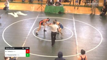 126 lbs Consolation - Alex Takacs, Walpole vs Dominick Passanante, Cumberland