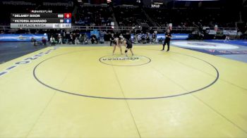 145 lbs 1st Place Match - Victoria Alvarado, Wariwck Valley vs Delaney Dixon, Windsor