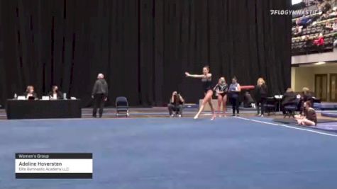 Adeline Hoversten - Women's Group, Elite Gymnastic Academy LLC - 2021 Women's Xcel Region 4 Championships