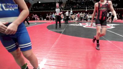 76 lbs Final - BrocLee Butman, Eierman Elite vs Kaisen Kelley, Tiger Trained Wrestling