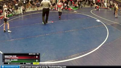 75 lbs Cons. Semi - Brixten Ivie, Altamont Longhorns vs Noah Allred, Gold Rush