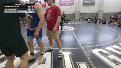 144 lbs Maddax Hacking, Utah Black vs Jayden Wright, Virginia